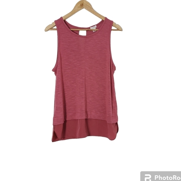 J CREW Drapey Tank Top with Silky Hem Women's Size M - Picture 3 of 15
